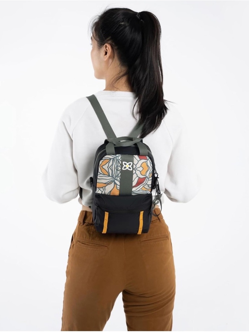 Sherpani Mini “Logan” Backpack in Fiori